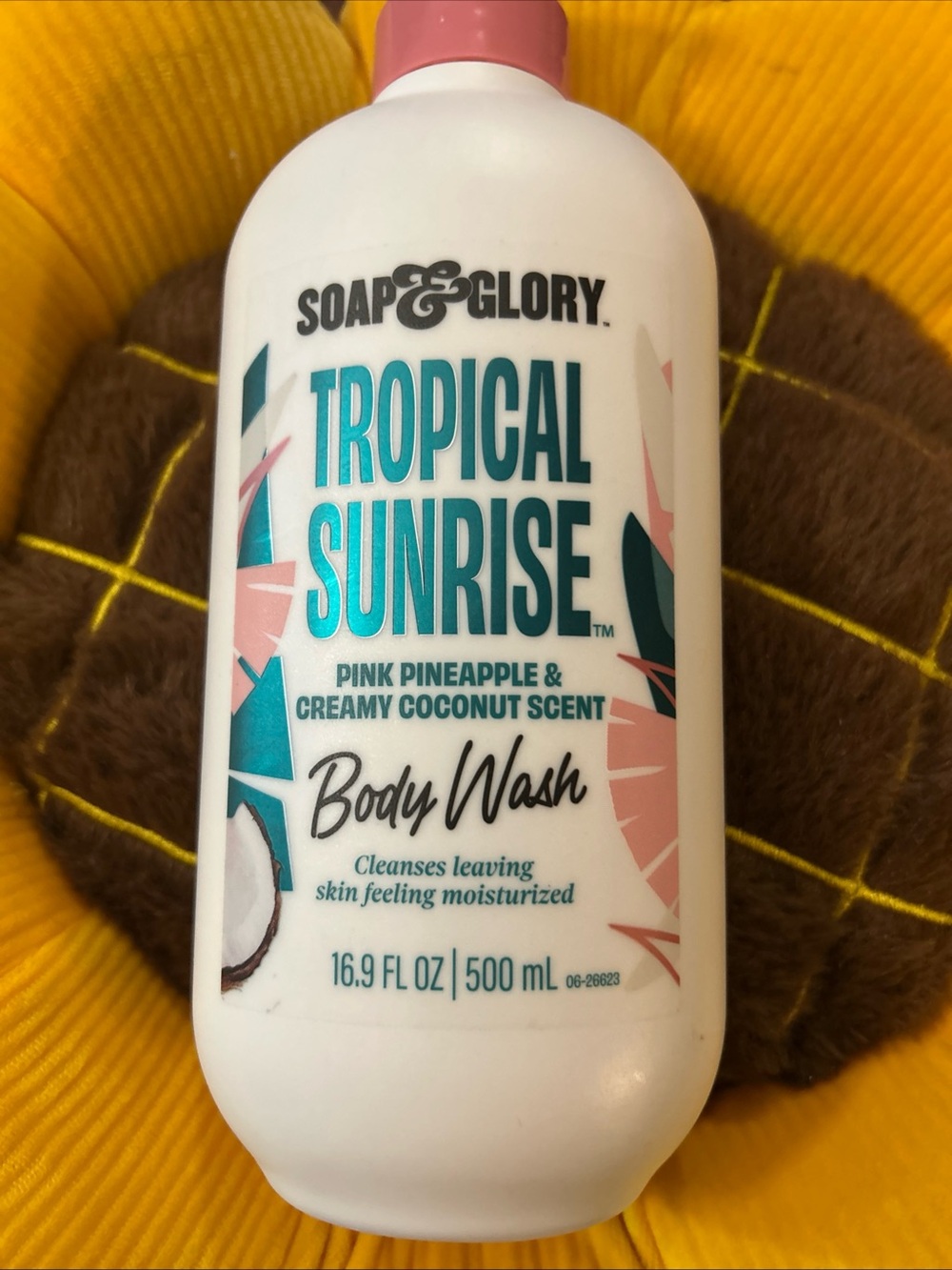 Soap & Glory Pink Tropical Sunrise Body Wash - Pineapple & Coconut